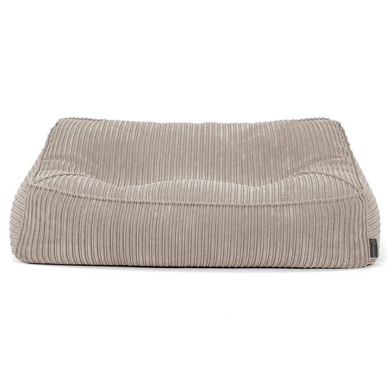 Puf Sillón Encorvado - Pana Clásica Visón 03