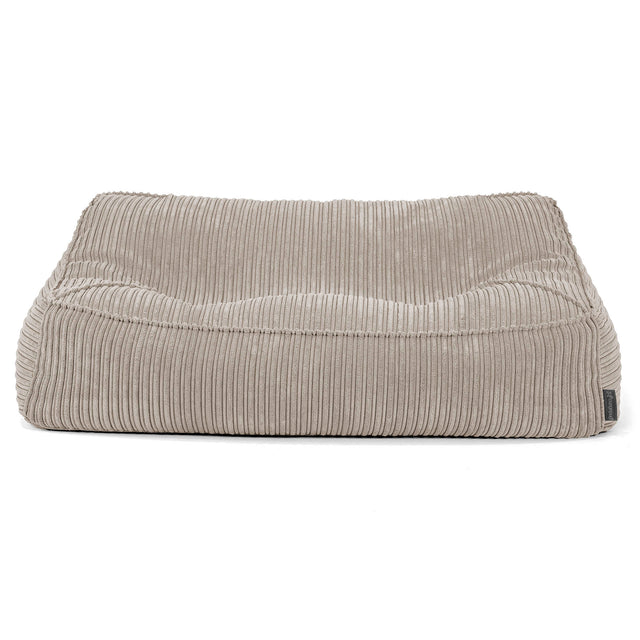 Puf Sillón Encorvado - Pana Clásica Visón 03