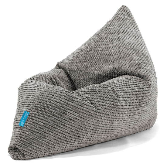 Puff Cama para niños - Pompón Carbón Gris 03