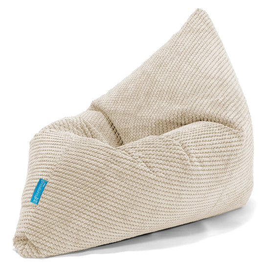 Puff Cama para niños - Pompón Crema 03