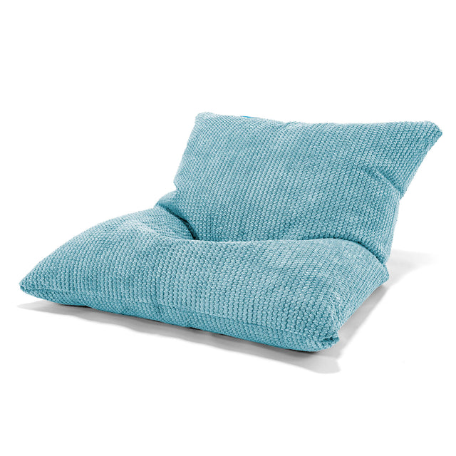 Puff Cama para niños - Pompón Egeo Azul 01