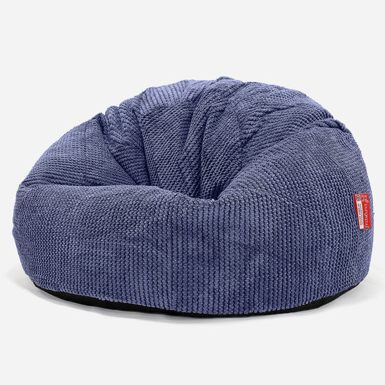 CloudSac 200 Kids Puf Gigante Viscoelástico Infanti 2-12 años - Pompón Morado 03