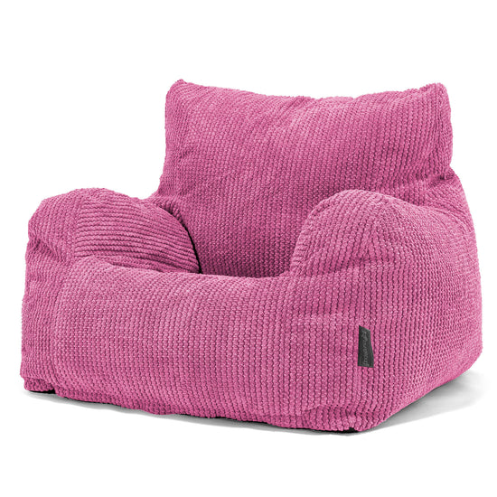 Puff Sillón - Pompón Rosa 01
