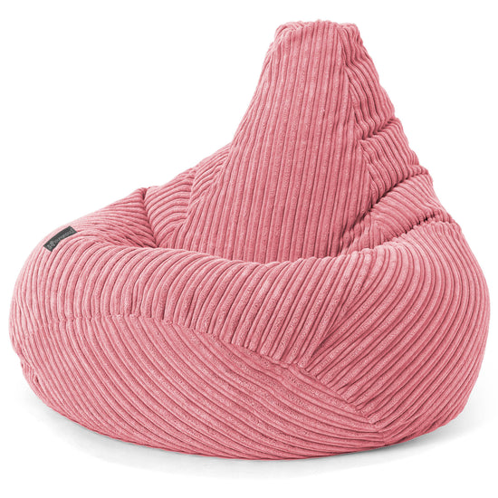 Silla De Juego Puf - Pana Clásica Coral 02