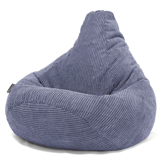 Silla De Juego Puf - Pompón Morado 02
