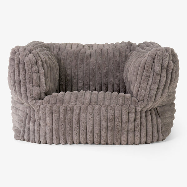 Albert Puff Sillón - Pana de Felpa Ultra Visón 01