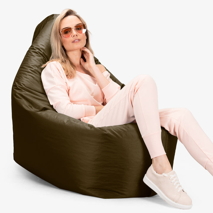 Puff Gigante Cama XXL - SmartCanvas™ Kaki 06