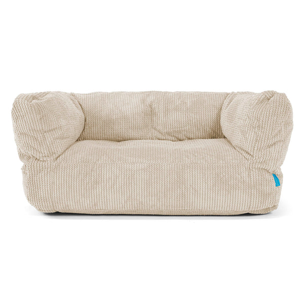 Albert Puf Grande para Niños 2-6 años - Pompón Crema 01