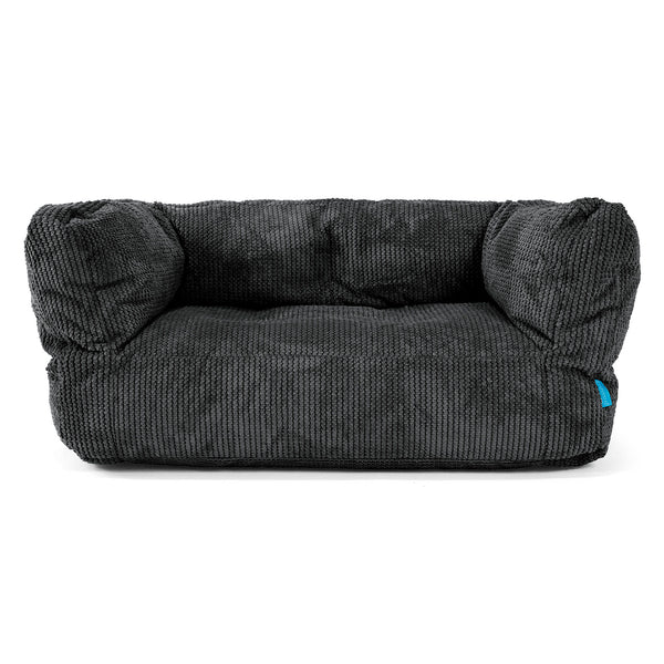 Albert Puf Grande para Niños 2-6 años - Pompón Negro 01
