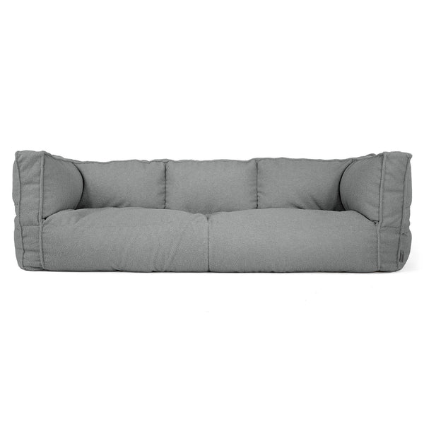 Albert Puf Sofá 3 plazas - Boucle Gris