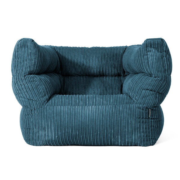 Albert Puff Sillón 2.0 - Pana Clásica Azul marino 01