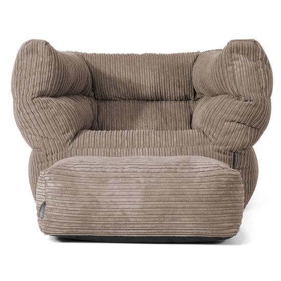 Albert Puff Sillón 2.0 - Pana Clásica Marrón empolvado 02