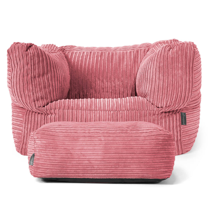 Albert Puff Sillón - Pana Clásica Coral 02