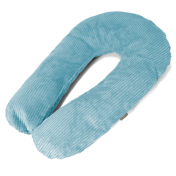 Almohada Abrazo - Pompón Egeo Azul 01