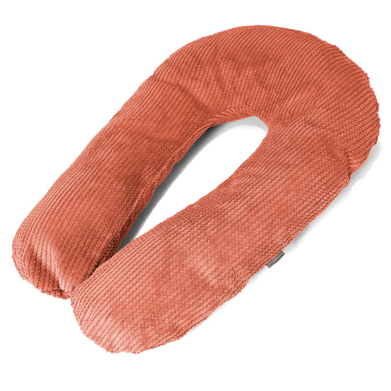 Almohada Abrazo - Pompón Naranja Calabaza 01