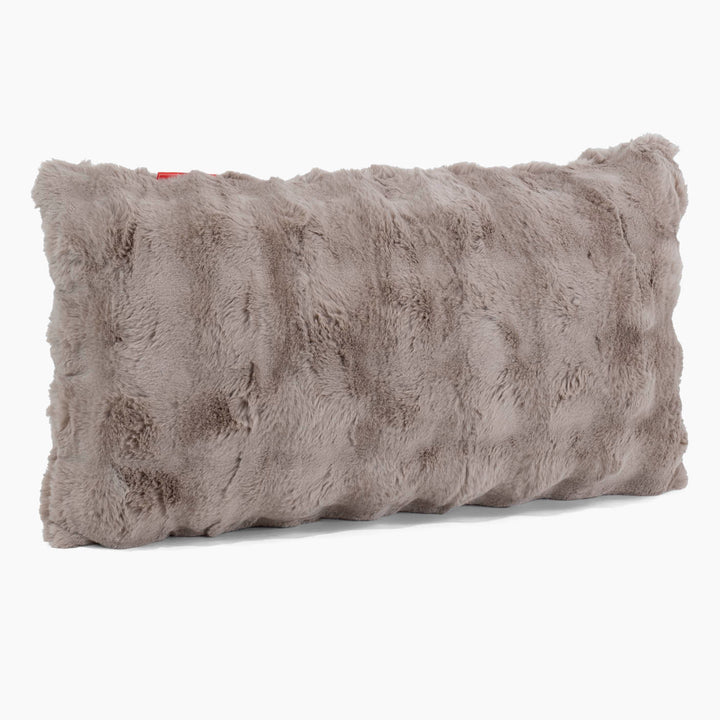 Fundas de Cojín Rectangular Gigante 40 x 70cm - Piel Sintética de Burbuja Vison 02