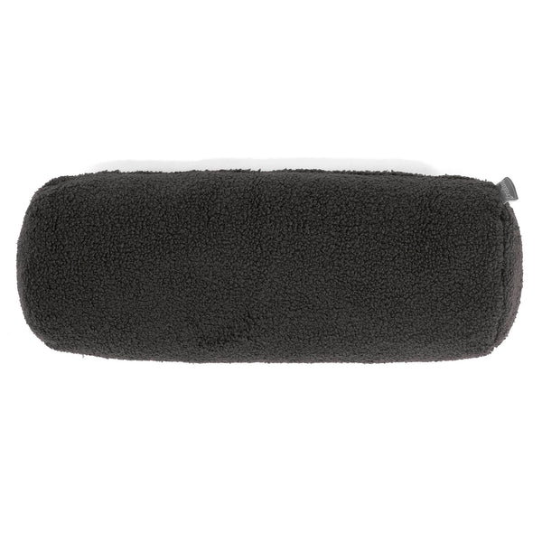 Fundas de Cojín Cilíndrico 20 x 55cm - Boucle Grafito 01