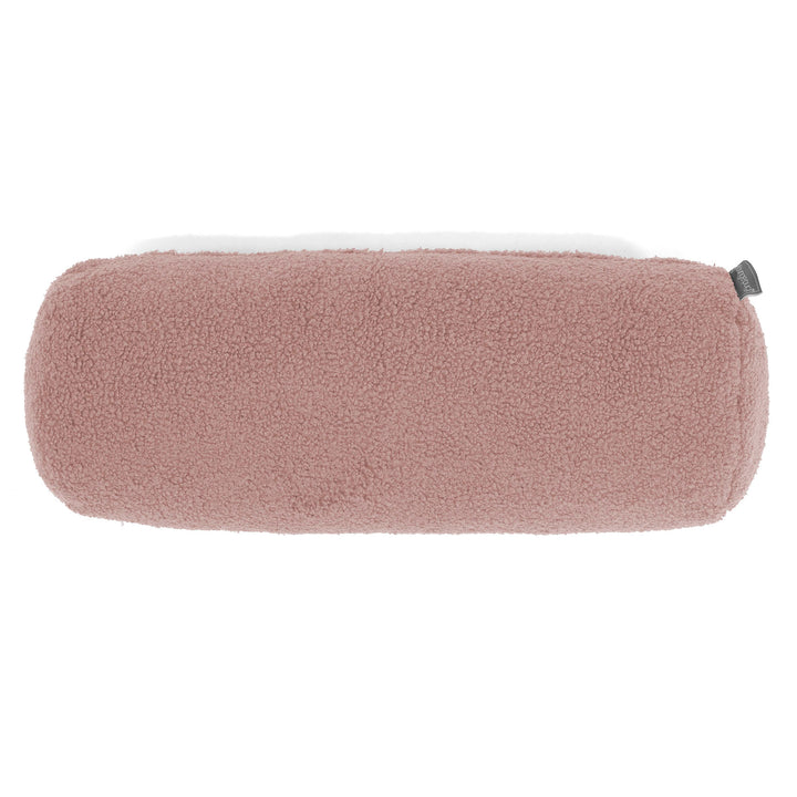 Fundas de Cojín Cilíndrico 20 x 55cm - Boucle Rosa 02