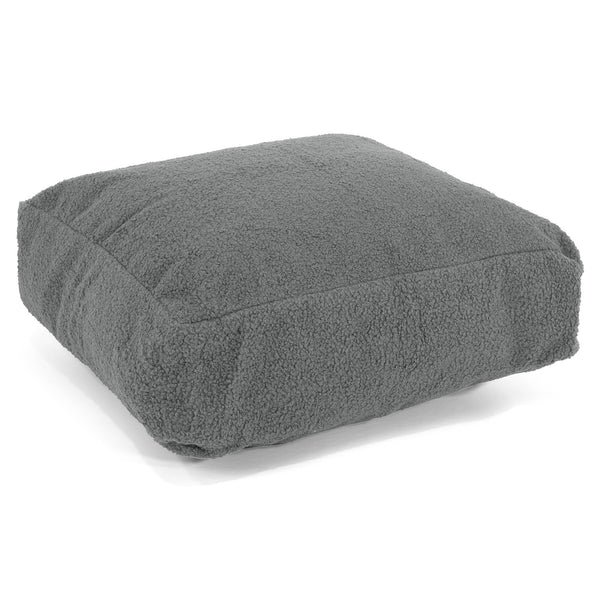 Cojín de Piso Grande - Boucle Gris 01