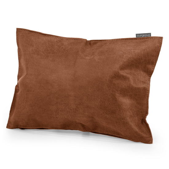 Fundas de Cojín Rectangular 35 x 50cm - Cuero Envejecido Marrón británico 02