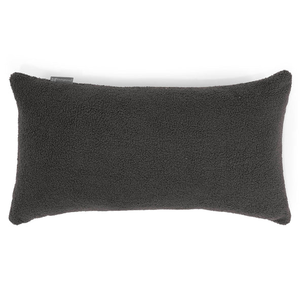 Fundas de Cojín Rectangular Gigante 40 x 70cm - Boucle Grafito 01