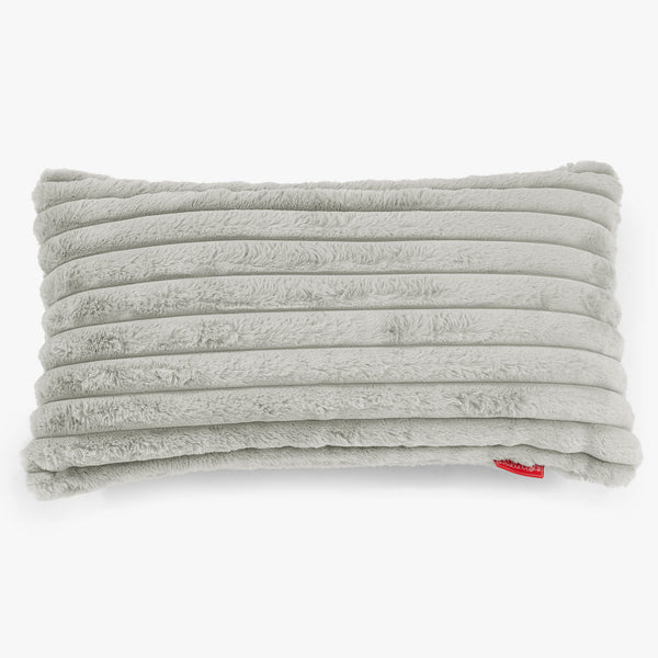 Fundas de Cojín Rectangular Gigante 40 x 70cm - Pana de Felpa Ultra Verde Salvia 01