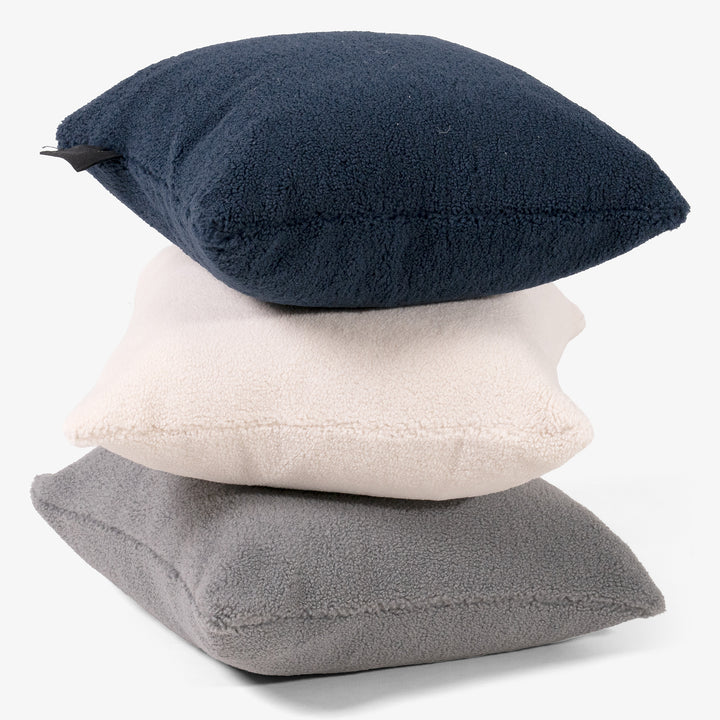 Cojín Térmico 45 x 45cm - Sherpa Azul marino 03