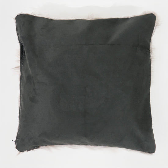 Fundas de Cojín 47 x 47cm - Piel Sintética Mongola Gris 02