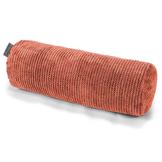 Fundas de Cojín Cilíndrico 20 x 55cm - Pompón Naranja Calabaza 01