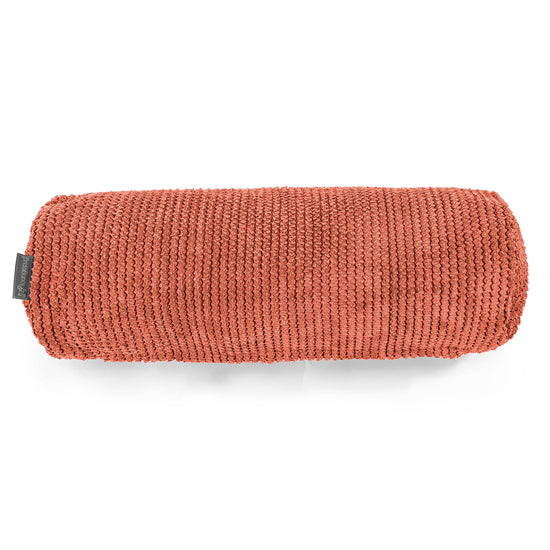 Fundas de Cojín Cilíndrico 20 x 55cm - Pompón Naranja Calabaza 02