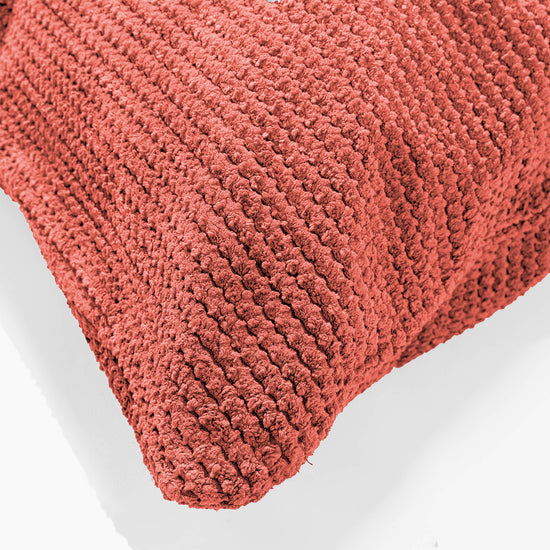 Fundas de Cojín Cilíndrico 20 x 55cm - Pompón Naranja Calabaza 03