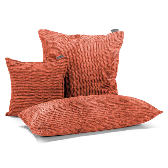 Fundas de Cojín Extra Grande 70 x 70cm - Pompón Naranja Calabaza 04