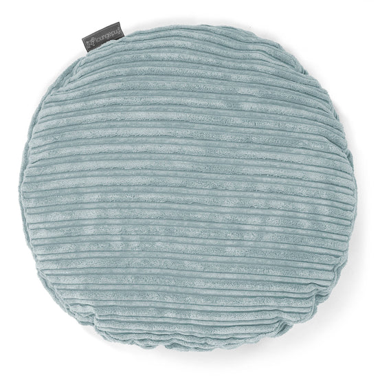 Fundas de Cojín Redondo 50cm - Pana Clásica Menta 01