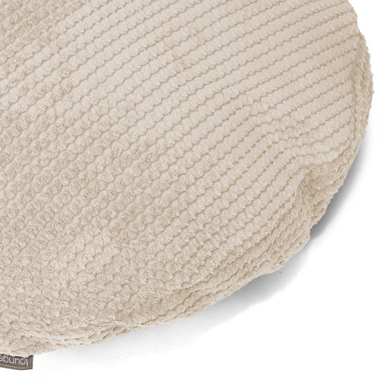 Fundas de Cojín Redondo 50cm - Pompón Crema 02