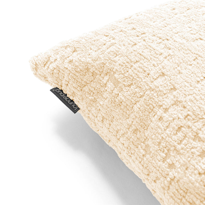 Fundas de Cojín 47 x 47cm - Chenilla Premium Marfil 02
