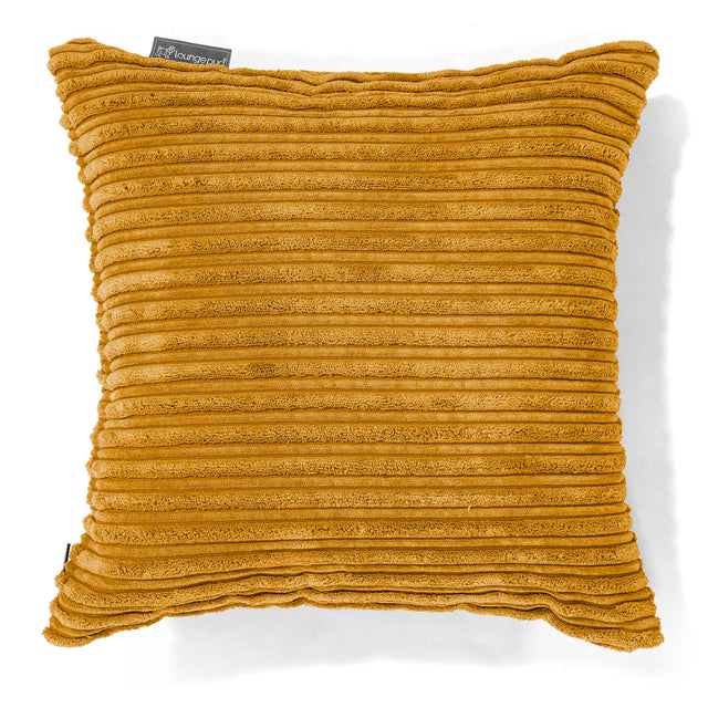 Fundas de Cojín 47 x 47cm - Pana Clásica Miel Dorada 01