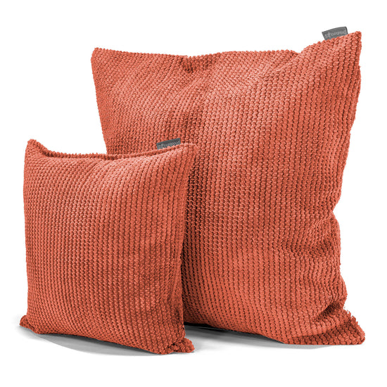Fundas de Cojín 47 x 47cm - Pompón Naranja Calabaza 02