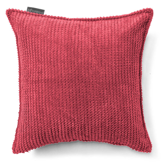 Fundas de Cojín 47 x 47cm - Pompón Rojo pastel 01