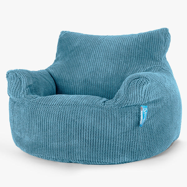 Puff Sillón para niños 3-8 años Funda de Repuesto - Pompón 01