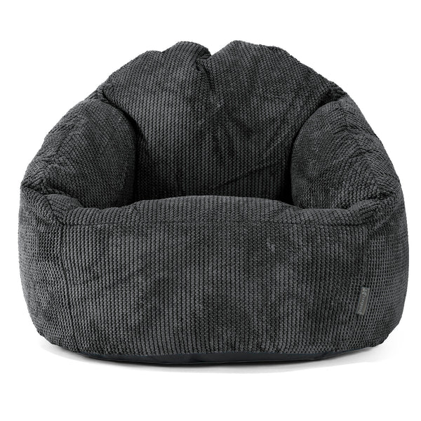Puf Bubble - Pompón Negro 01