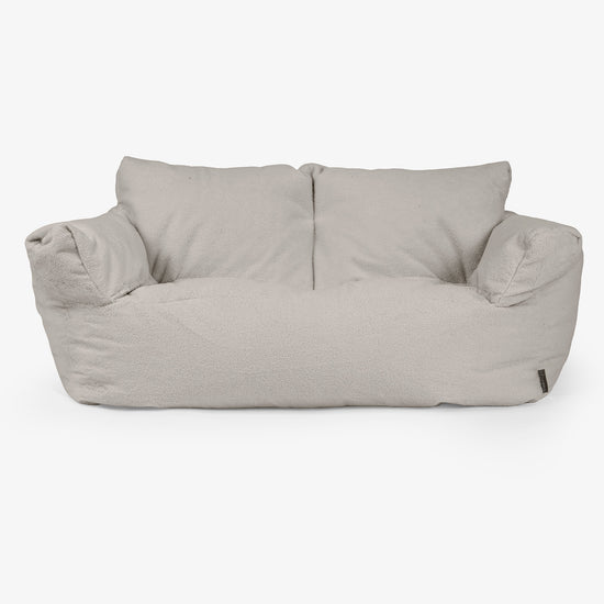 Puf Sofá Josephine - Boucle Marfil 01