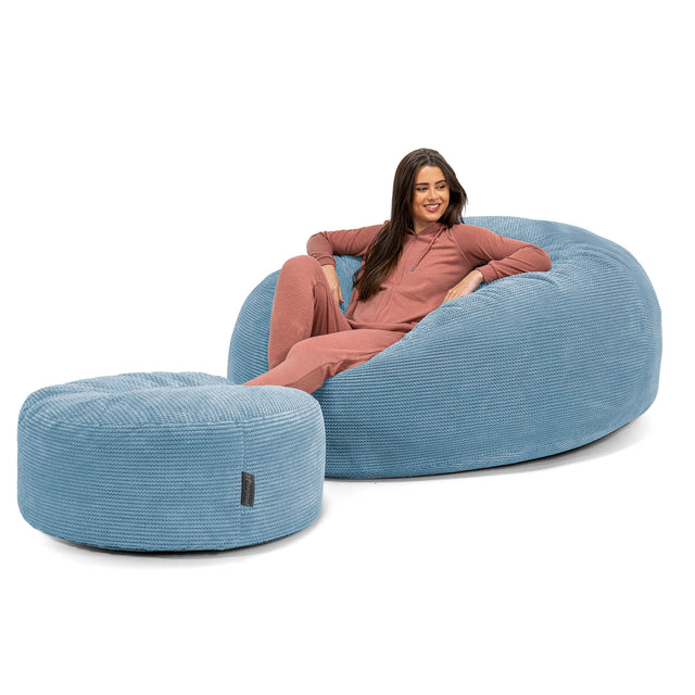 Puff Gigante 'Mega - Pompón Cielo 02