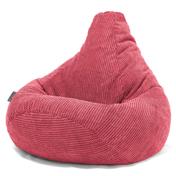 Silla De Juego Puf - Pompón Rojo pastel 01