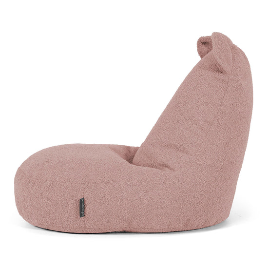 Silla Puff Infantil Animal Oso de 2 a 6 años - Boucle Rosa 02