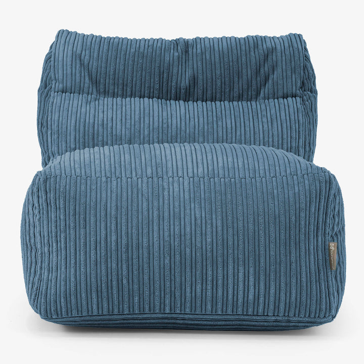 Sofá Modular Puf, Sección Central - Pana Clásica Azul marino 02