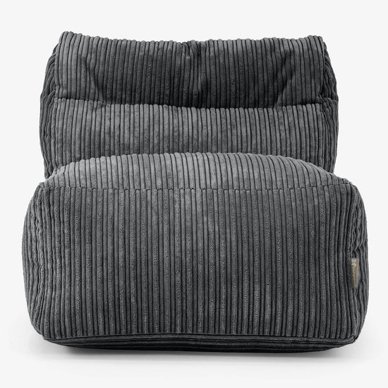 Sofá Modular Puf, Sección Central - Pana Clásica Negro 02