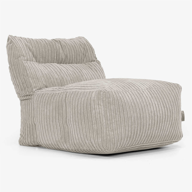 Sofá Modular Puf, Sección Central - Pana Clásica Visón 01