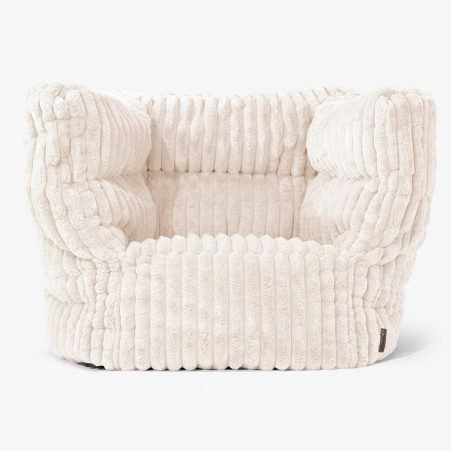 Louis Puff Sillón Funda de Repuesto - Pana de Felpa Ultra 01