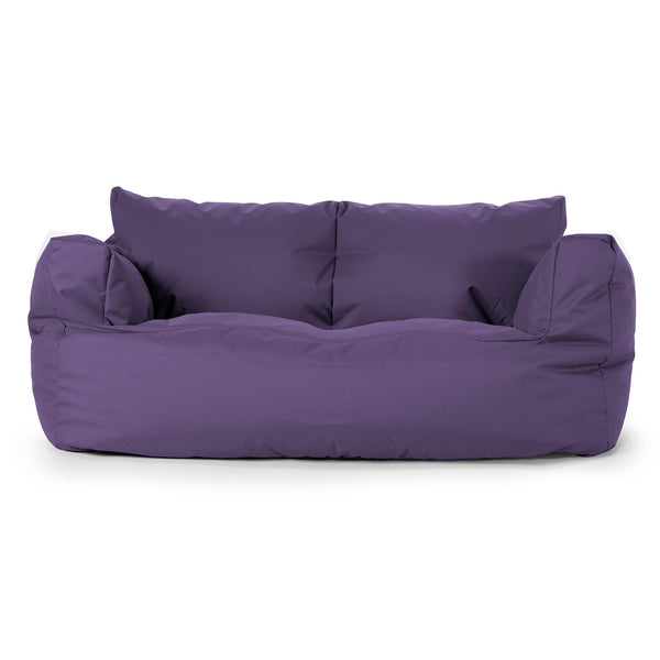 Puf Sofá Josephine - Fácil Cuidado Exterior Morado 01