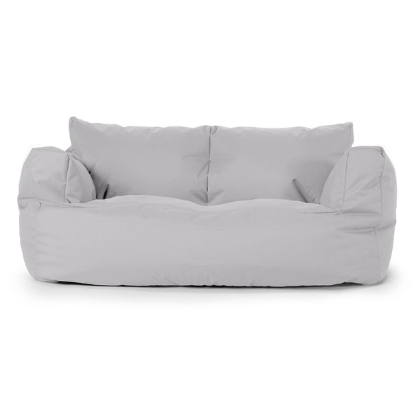 Puf Sofá Josephine - Fácil Cuidado Exterior Plata 01